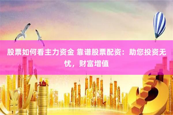 股票如何看主力资金 靠谱股票配资：助您投资无忧，财富增值