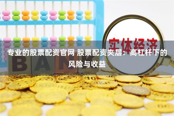 专业的股票配资官网 股票配资夹层：高杠杆下的风险与收益