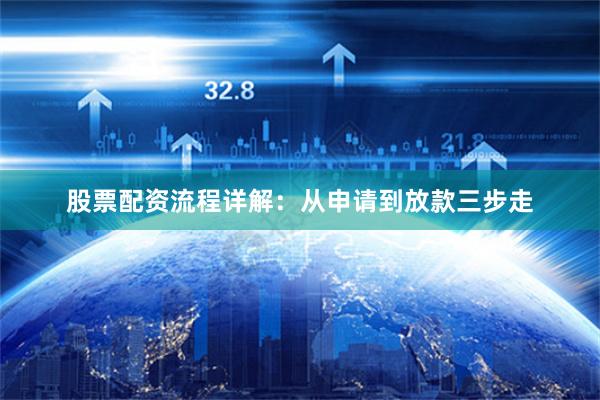 股票配资流程详解：从申请到放款三步走